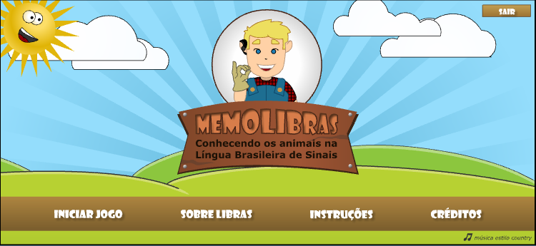 Imagem do jogo Momolibras